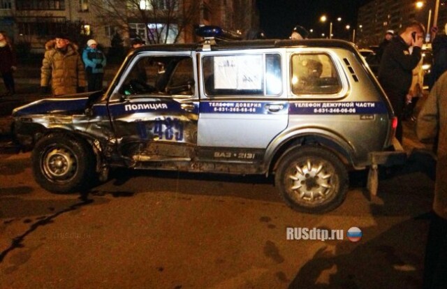 В Сарове полицейские въехали в машину своего начальника 