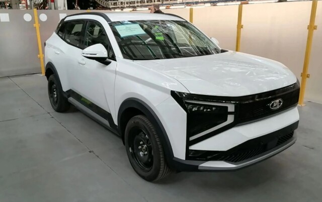 Появились фото кроссовера «Лада Азимут» в базовой комплектации 