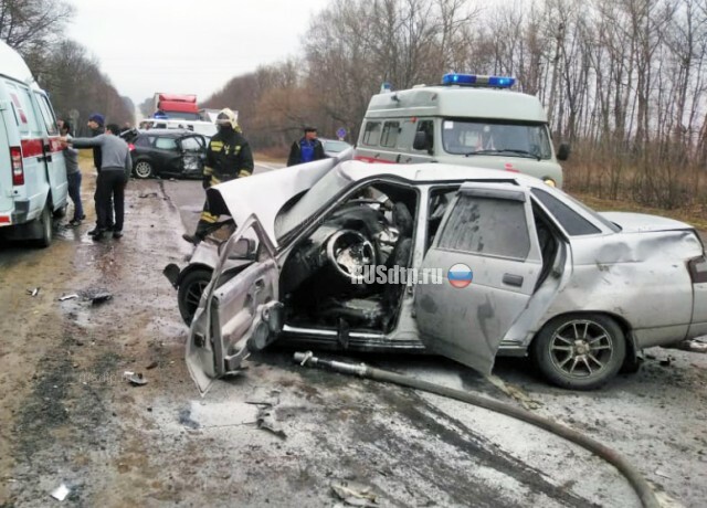 5 человек пострадали в ДТП на трассе М-2 «Крым» в Чернском районе 