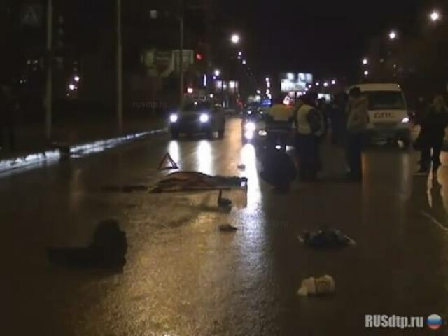 В Новосибирске на пешеходном переходе сбили девушку 