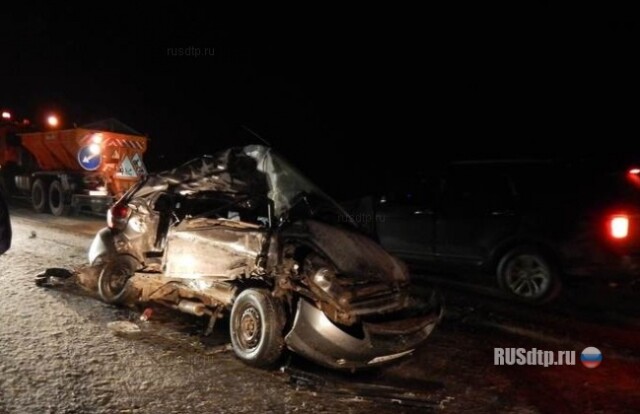 На трассе Москва- Уфа погибла семья 