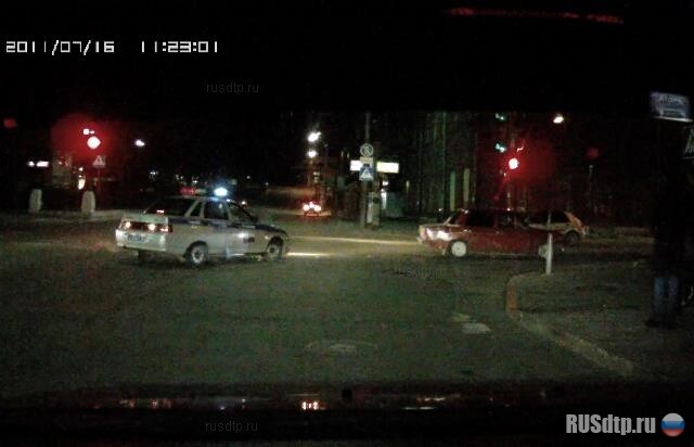 Помешал погоне 