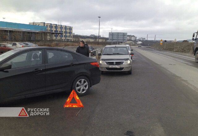 ДТП на Восточно-Объездной дороге в Мурманске 