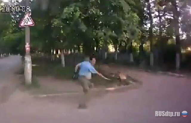 Пешему повезло 