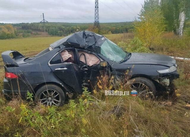 Пассажир «Хонды» погиб в ДТП в Кинельском районе 