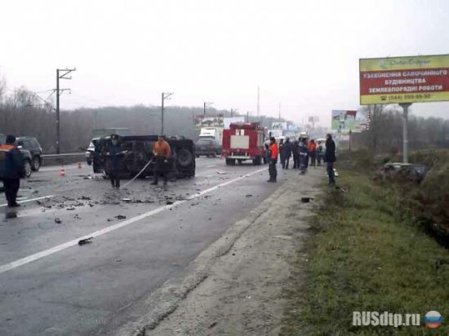 Один человек погиб и четыре пострадали в ДТП под Киевом 