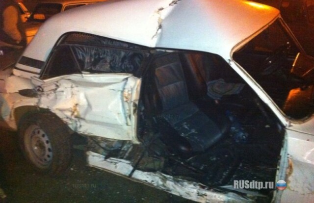 На трассе столкнулись две \»семерки\» 