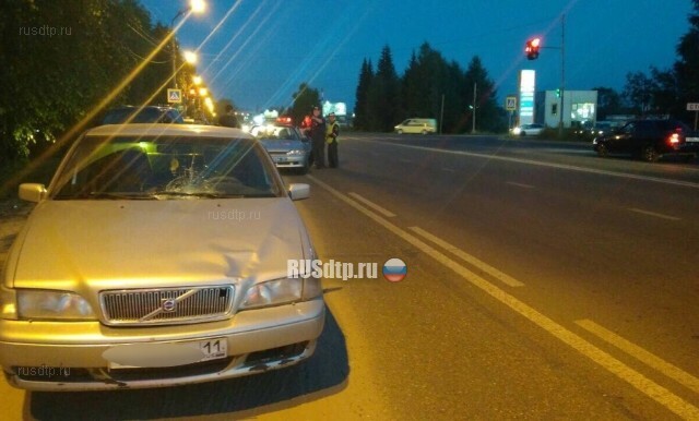 В Сыктывкаре VOLVO сбил 14-летнюю девочку. ВИДЕО 