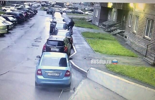 Попытка угона Range Rover в Петербурге
