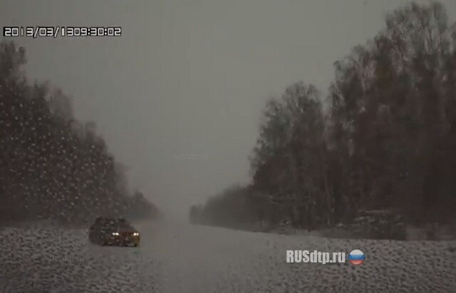 Авария на трассе 