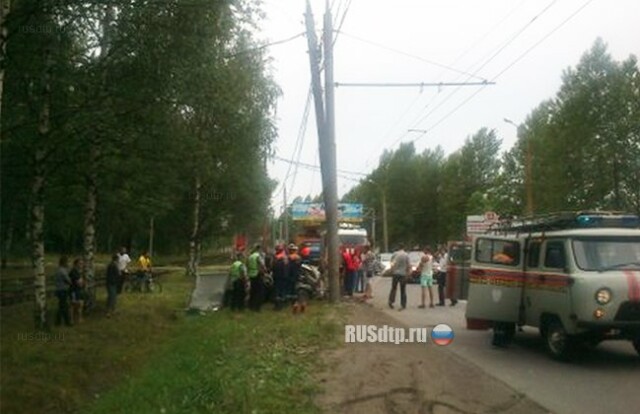 ДТП на Ленинградском проспекте в Ярославле 