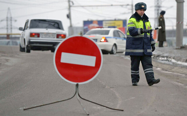 В России создадут электронную базу данных с информацией о перекрытии дорог 