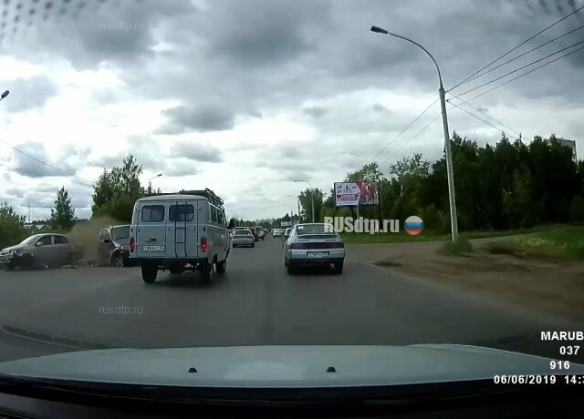 ДТП на Волгоградской в Омске