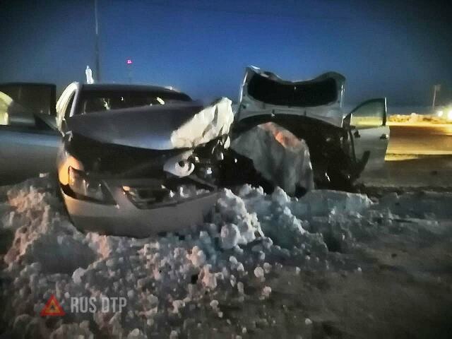 Водитель «Фольксвагена» погиб в массовом ДТП на трассе Челябинск — Троицк 