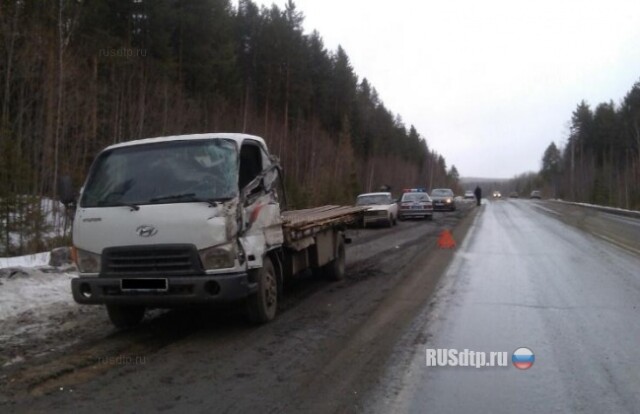 Авария на трассе Екатеринбург-Серов 