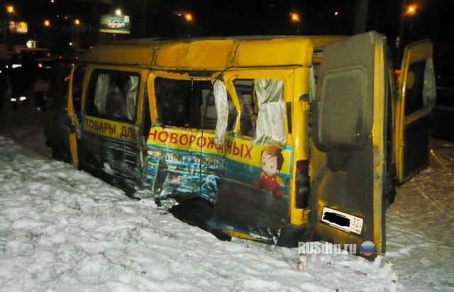 В брянской маршрутке погибло два пассажира 