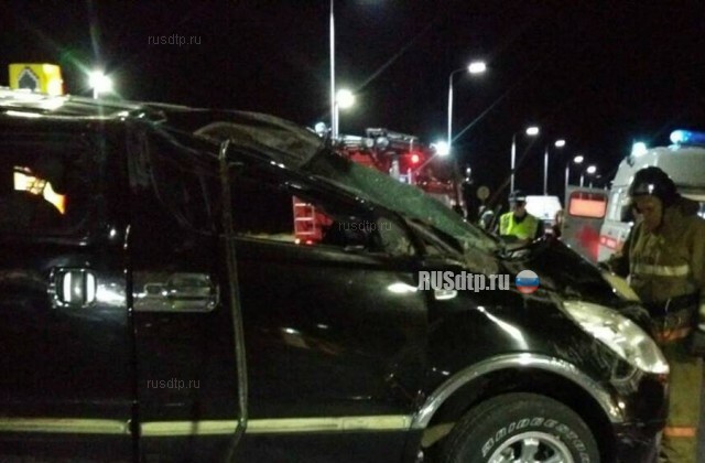 Четыре человека погибли в ДТП с микроавтобусом под Красноярском 