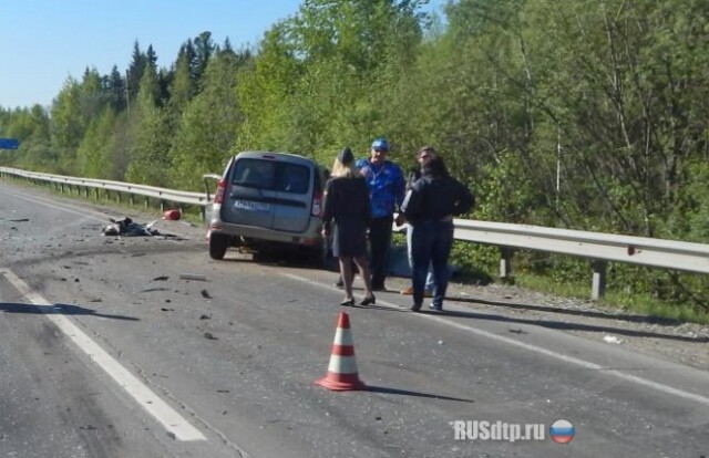 Уснувший водитель протаранил машину с многодетной семьей 