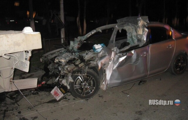 Наехал на большого 