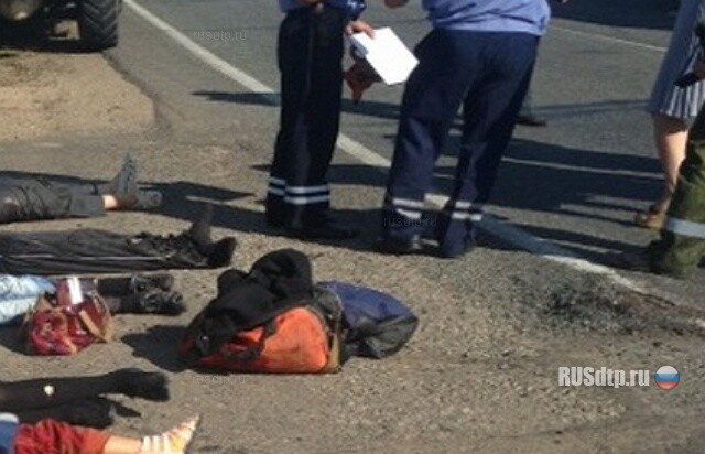 Военный Урал въехал в Жигули 