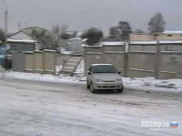 Первый снег в Симферополе 