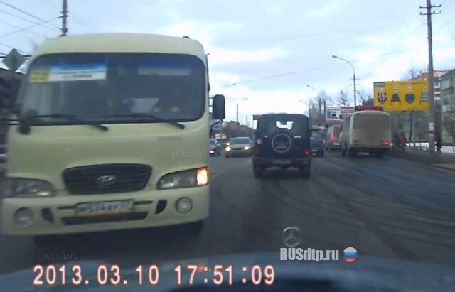 ДТП с маршруткой 