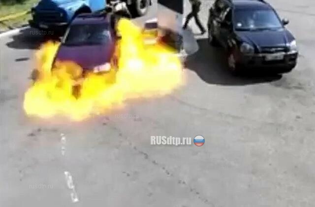 Взрыв на АЗС под Киевом