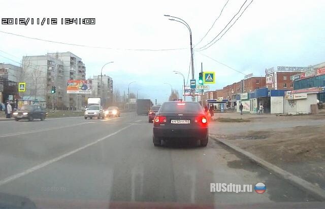 Чуть не сбили пешехода… 