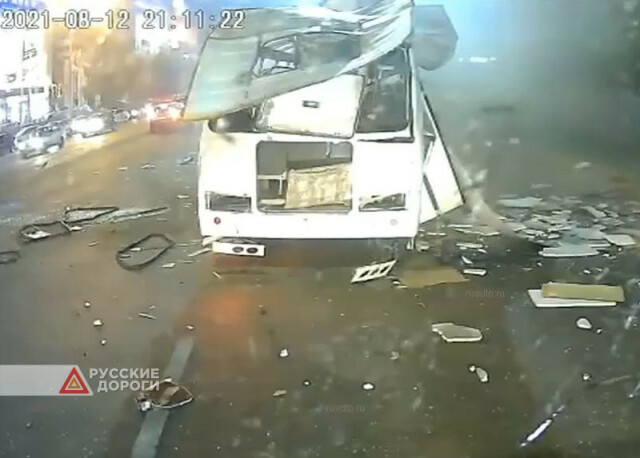 В Воронеже произошел взрыв в автобусе 