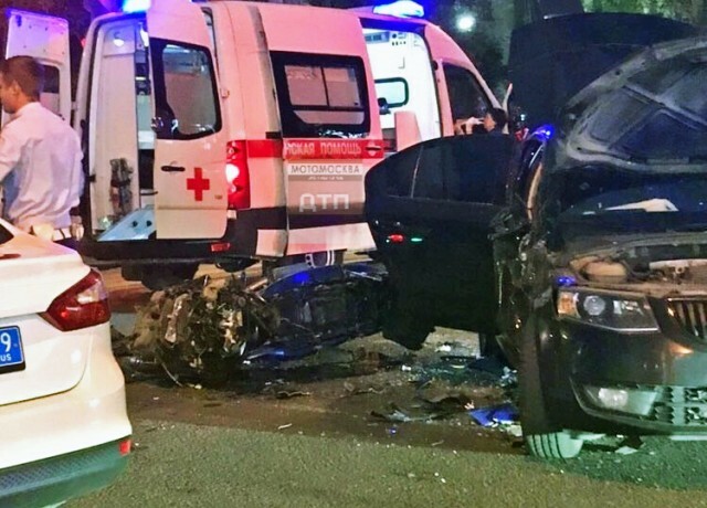 В Москве в ДТП погибла пассажирка мотоцикла 
