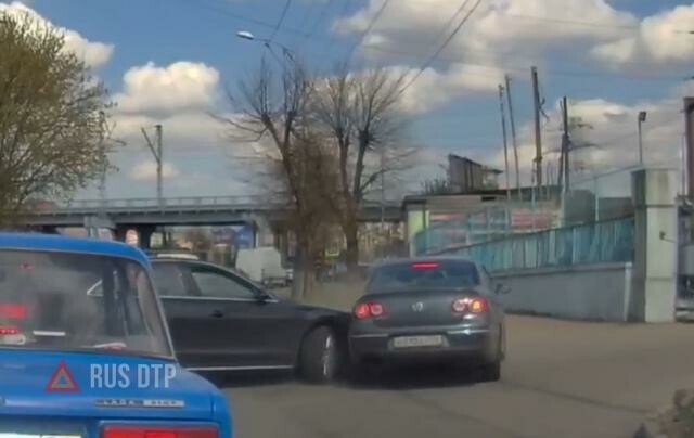 ДТП на улице Портовой в Калининграде