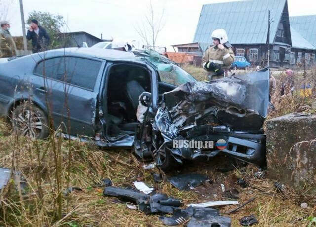 В Удомле Skoda врезалась в железобетонный блок: погиб пассажир 