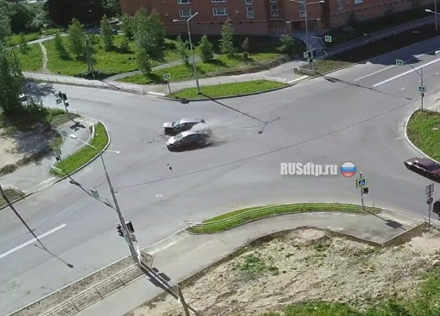 ДТП в Петрозаводске из-за неработающего светофора