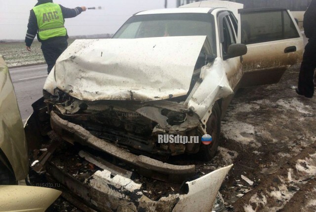 На трассе М-7 в Башкирии в лобовом столкновении двух «Дэу» погибла 53-летняя женщина 
