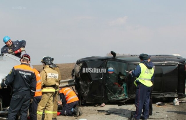«BMW X5» и «Лада» столкнулись в Пензенской области 