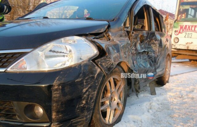 В Красноярске пьяный водитель устроил массовое ДТП на машине жены 