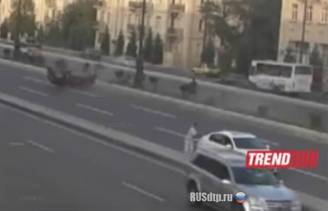 Ужасное ДТП в Баку 