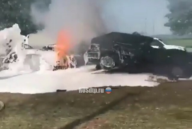 В Чечне в крупном ДТП погибли 5 человек 