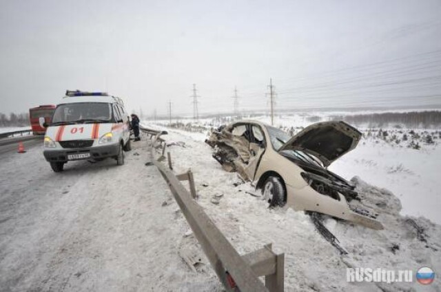 Крупная авария на автодороге Пермь-Екатеринбург 