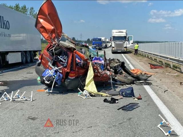 Ребенок погиб в ДТП на трассе М-7 в Башкирии 