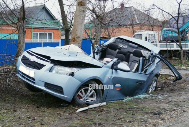 20-летний парень на «Шевроле» разбился в ДТП в Курганинске 