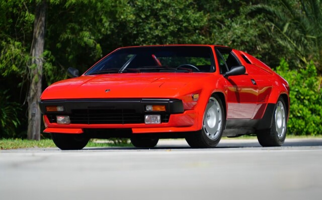 На аукцион выставлен уникальный Lamborghini Jalpa 