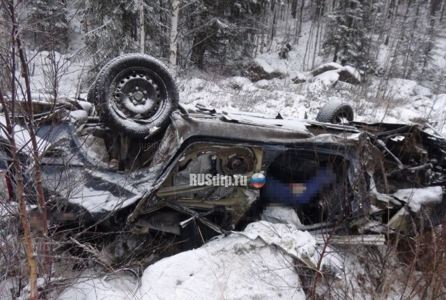 Водитель и пассажир «Шкоды» погибли при опрокидывании автомобиля под Невьянском 