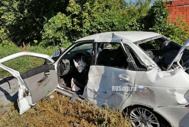 Водитель «Приоры» погиб в ДТП на железнодорожном переезде в Курчатове 