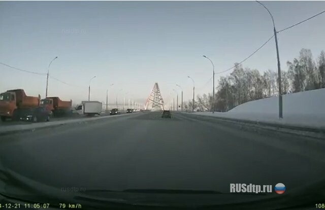 Авария в Новосибирске