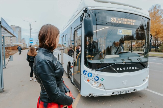 В Чебоксарах водителей автобусов оштрафовали за движение по выделенной полосе 