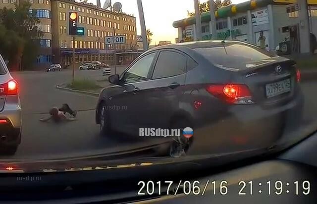 В Красноярске под колеса иномарки попал ребенок