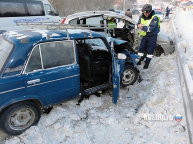 Виновник ДТП не пострадал 