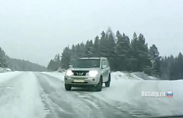 Выехал из леса 