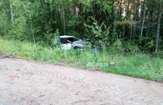 В Кировской области молодая компания на «Ладе» врезалась в дерево 